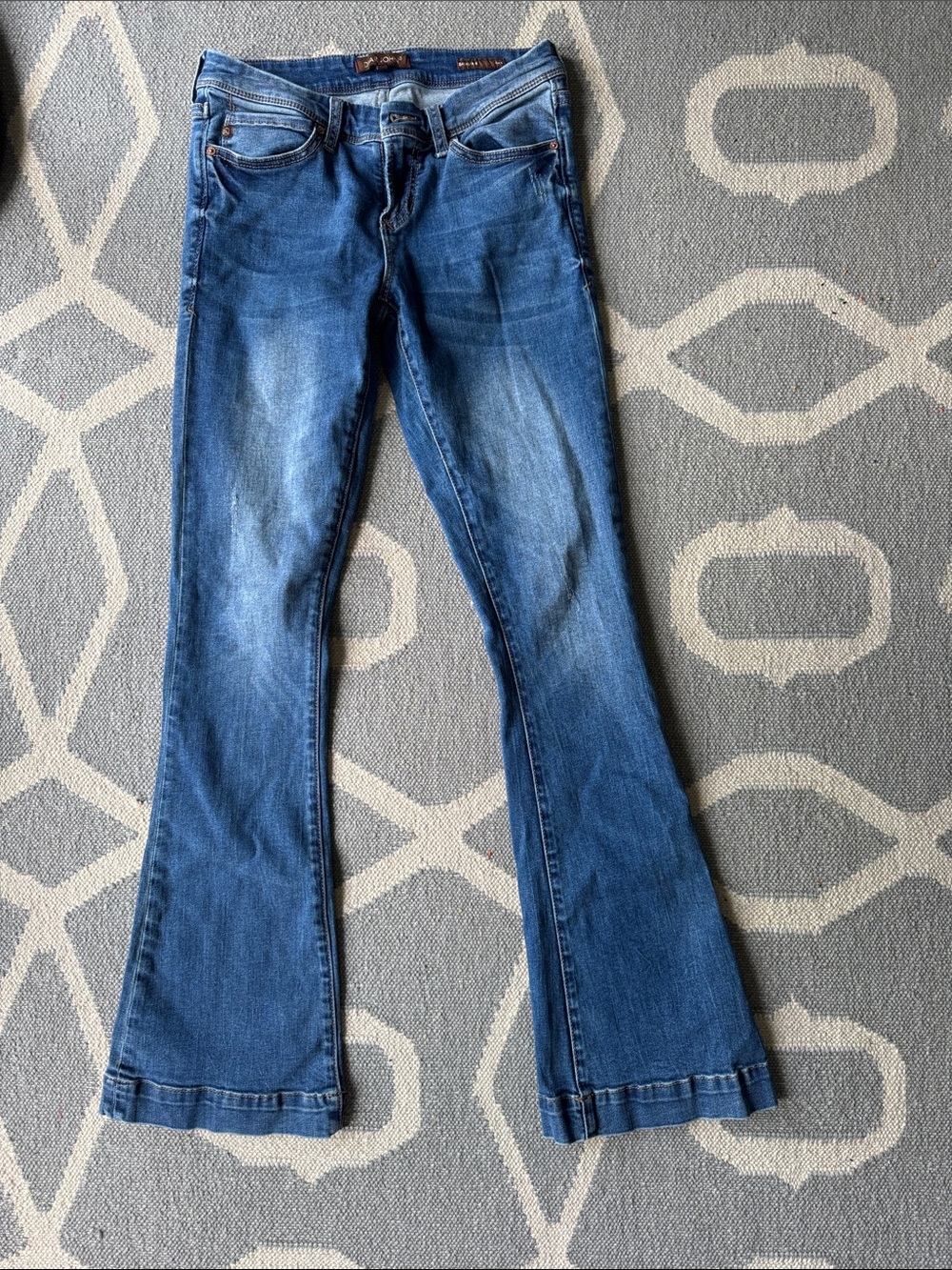 Dear John Medium Blue Flare Jeans
